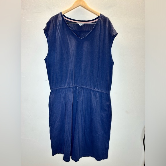 Boden Women's Navy Casual Knee Length Dress US 18 - Picture 1 of 5